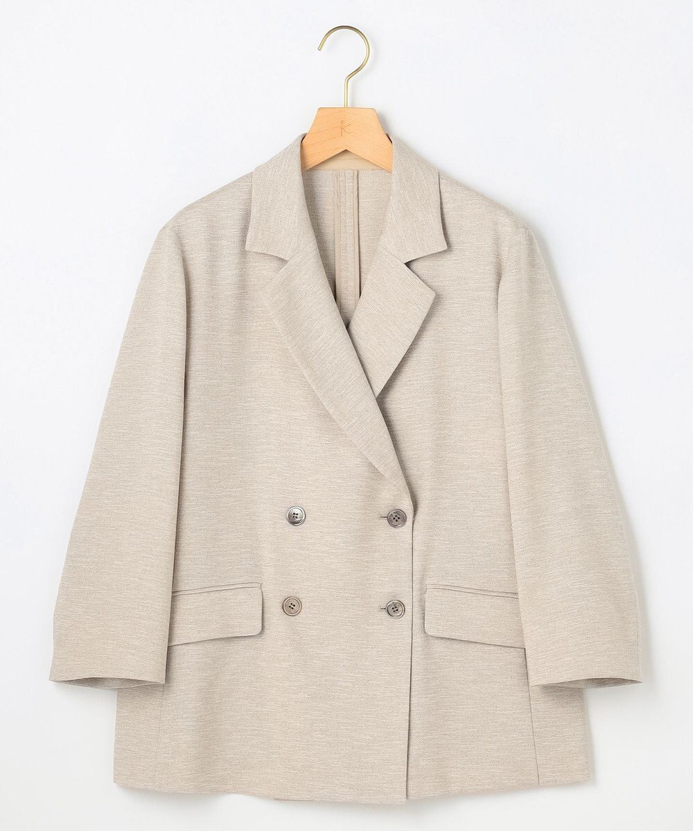 組曲 ライトリネンライク ジャケット 