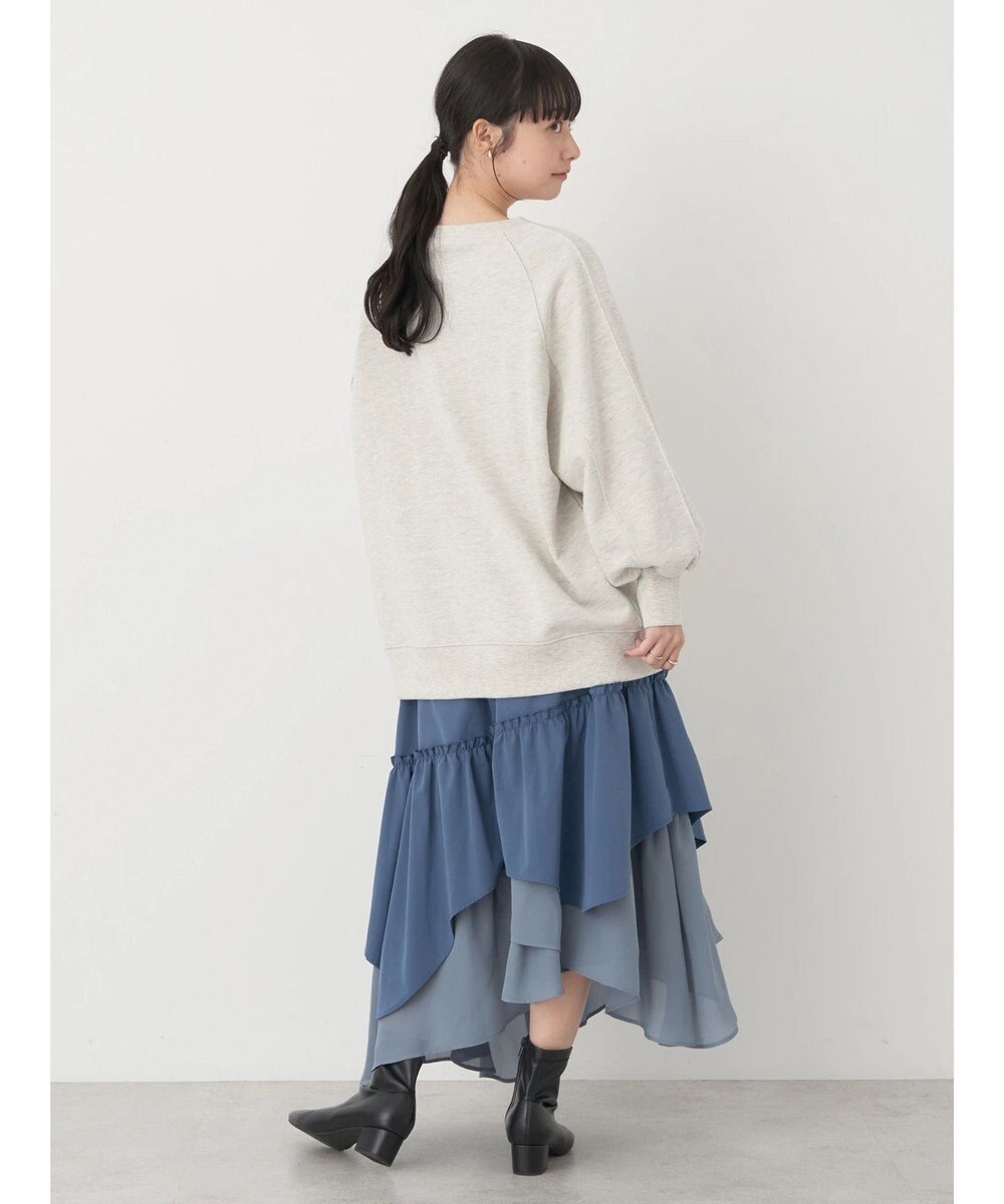 earth music&ecology イレヘムティアードスカート 