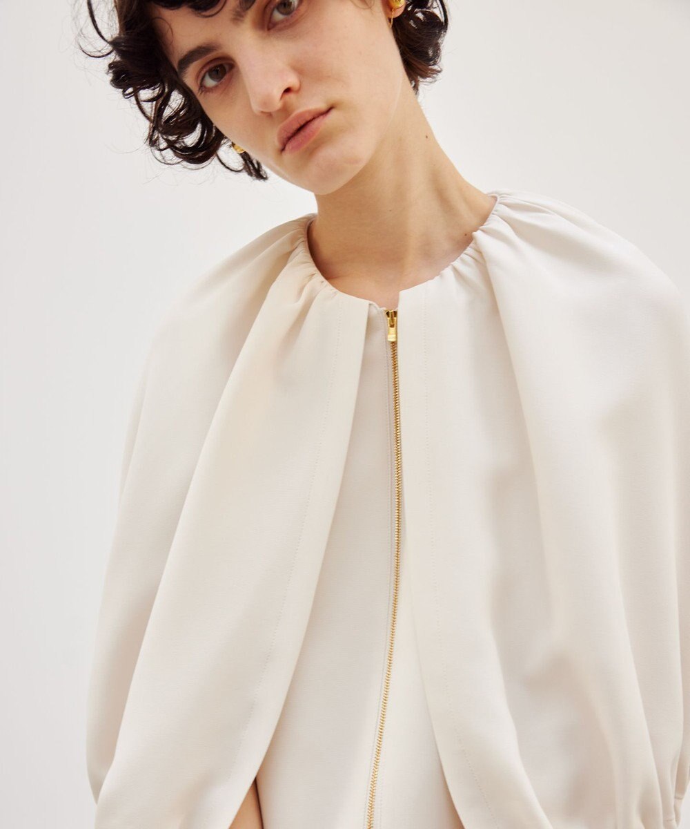 BEIGE， 【洗える】REIBAUD / ノーカラージャケット 