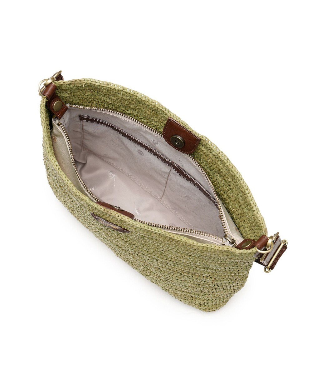 IBIZA ラフィア　ショルダーバッグ（草木染め） 