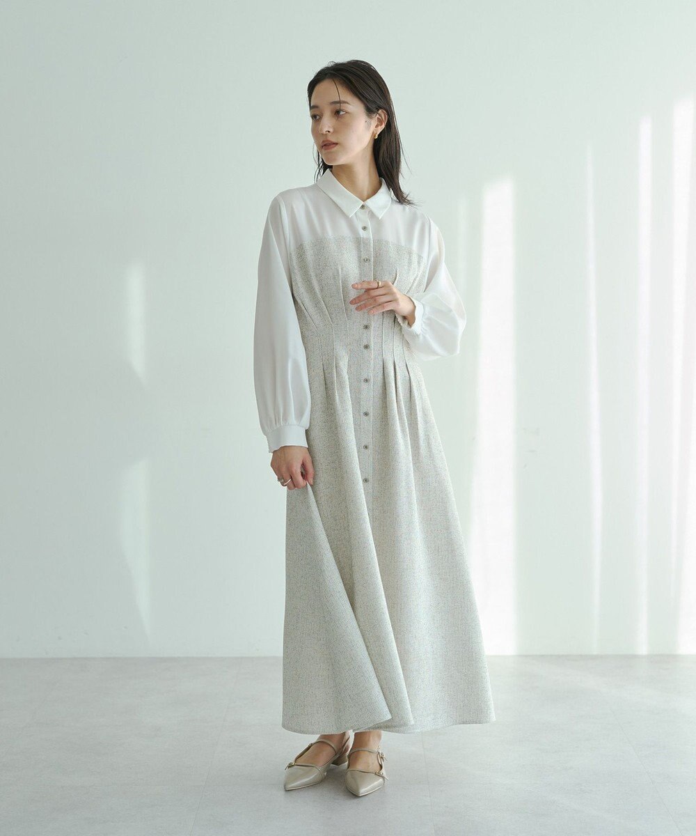 YECCA VECCA ベアドッキングワンピース 