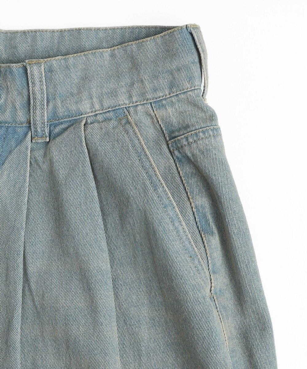 WEGO クロップドワイドデニムパンツ 