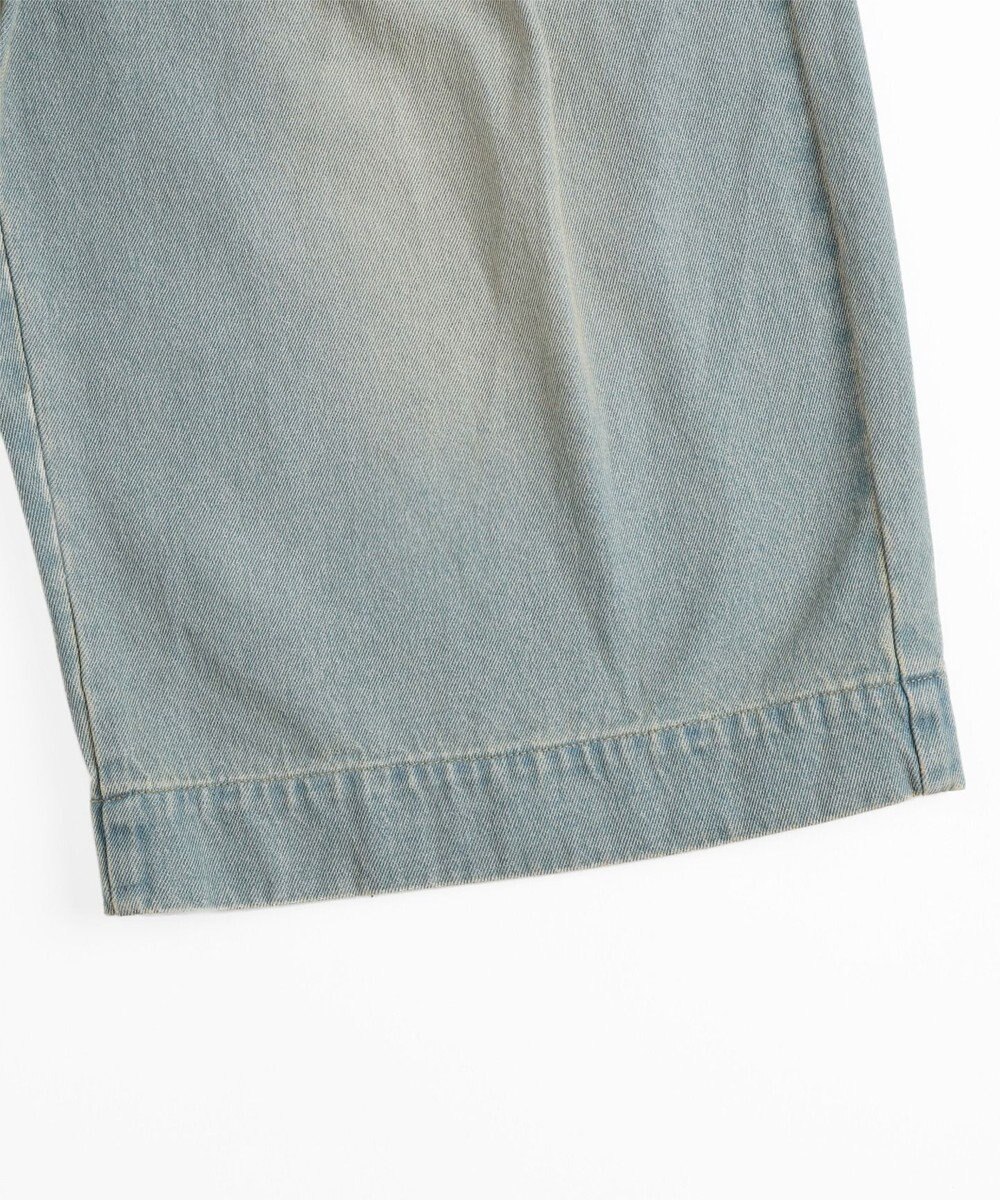 WEGO クロップドワイドデニムパンツ 