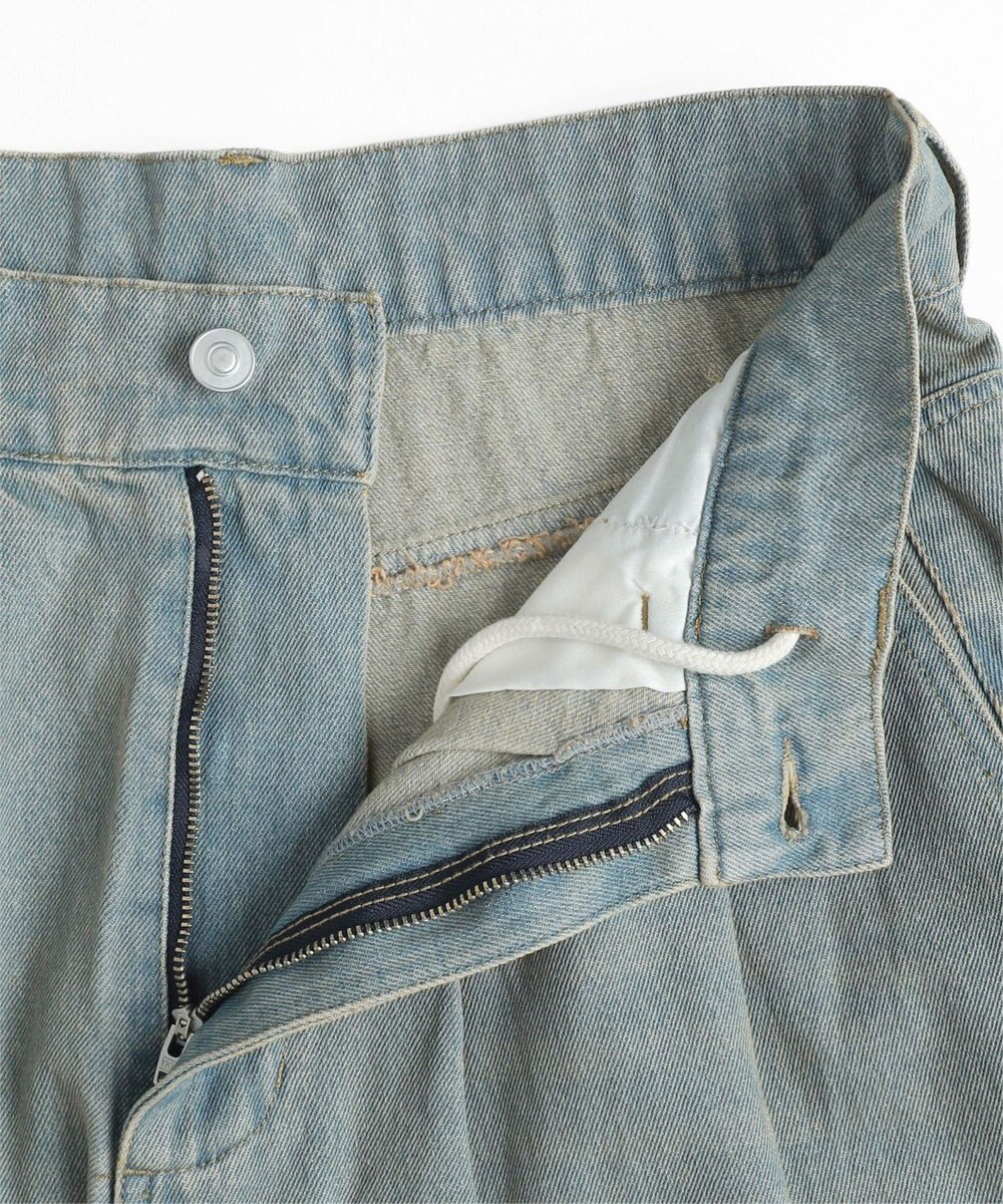 WEGO クロップドワイドデニムパンツ 