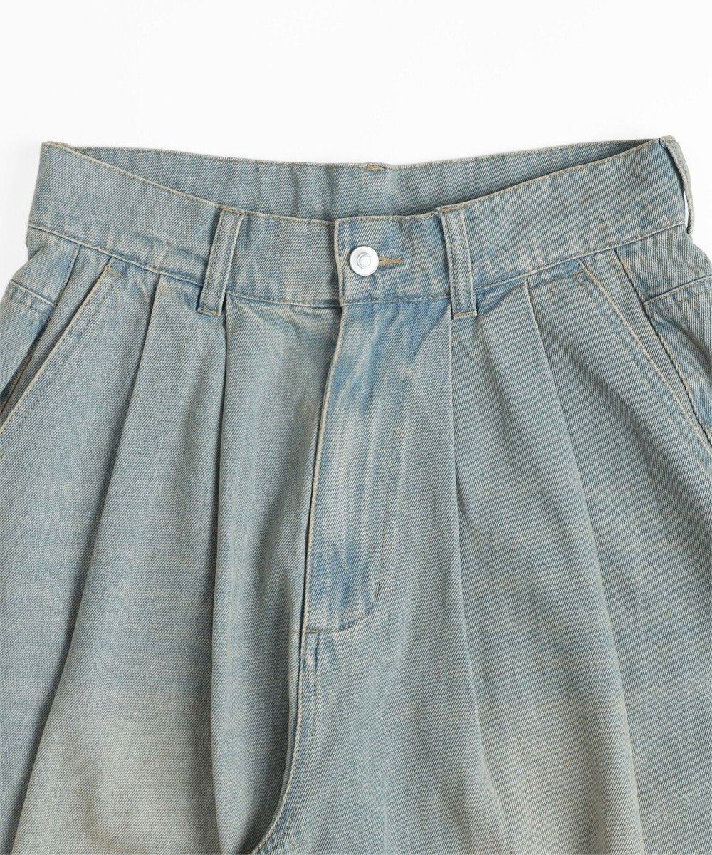 WEGO クロップドワイドデニムパンツ 