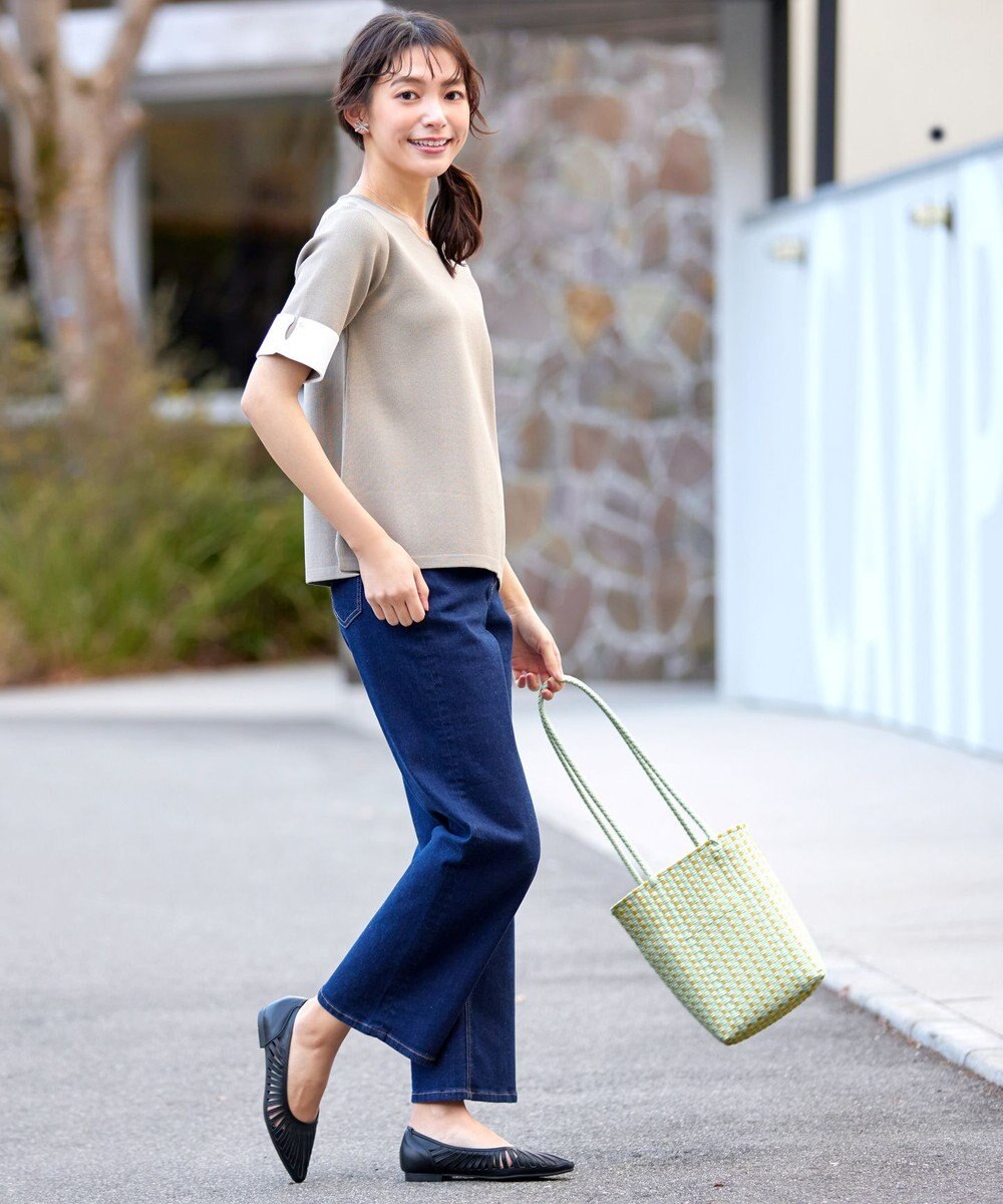 Tiaclasse メルカドウーヴンバッグ 