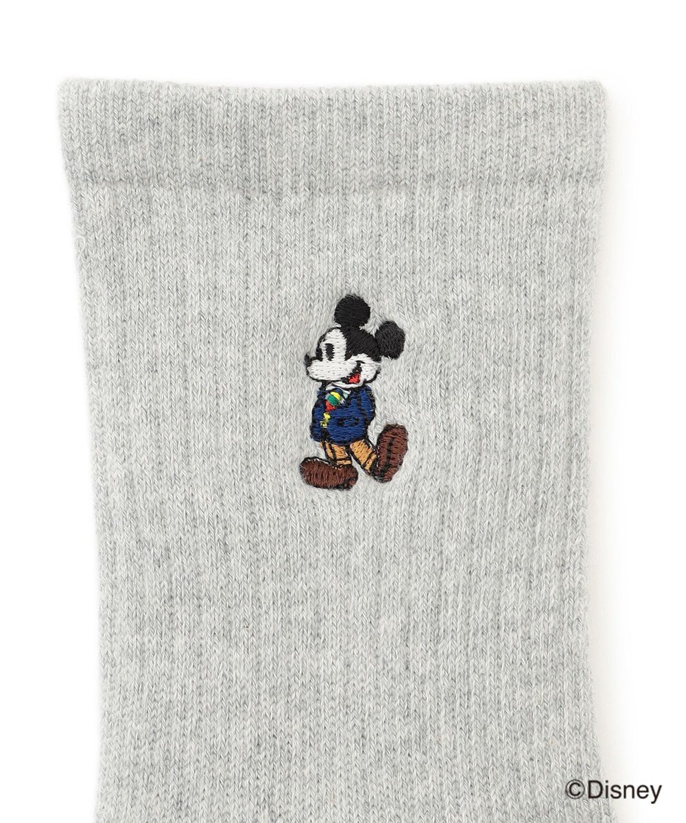 J.PRESS MEN 【DISNEY COLLECTION】ワンポイント ソックス / ミッキーマウス 