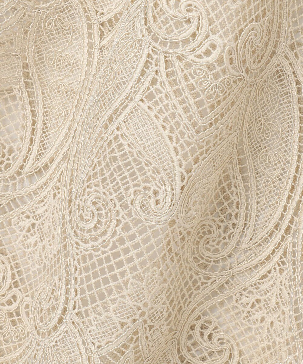 23区 【先行予約】ペイズリーレース キャミソールワンピース 