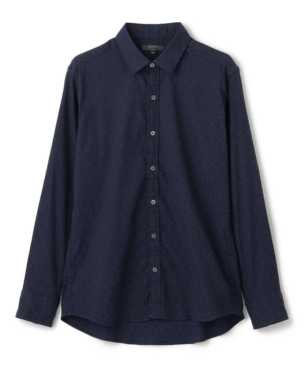 JOSEPH HOMME オーナメントジャガードストレッチ　レギュラーカラーシャツ 