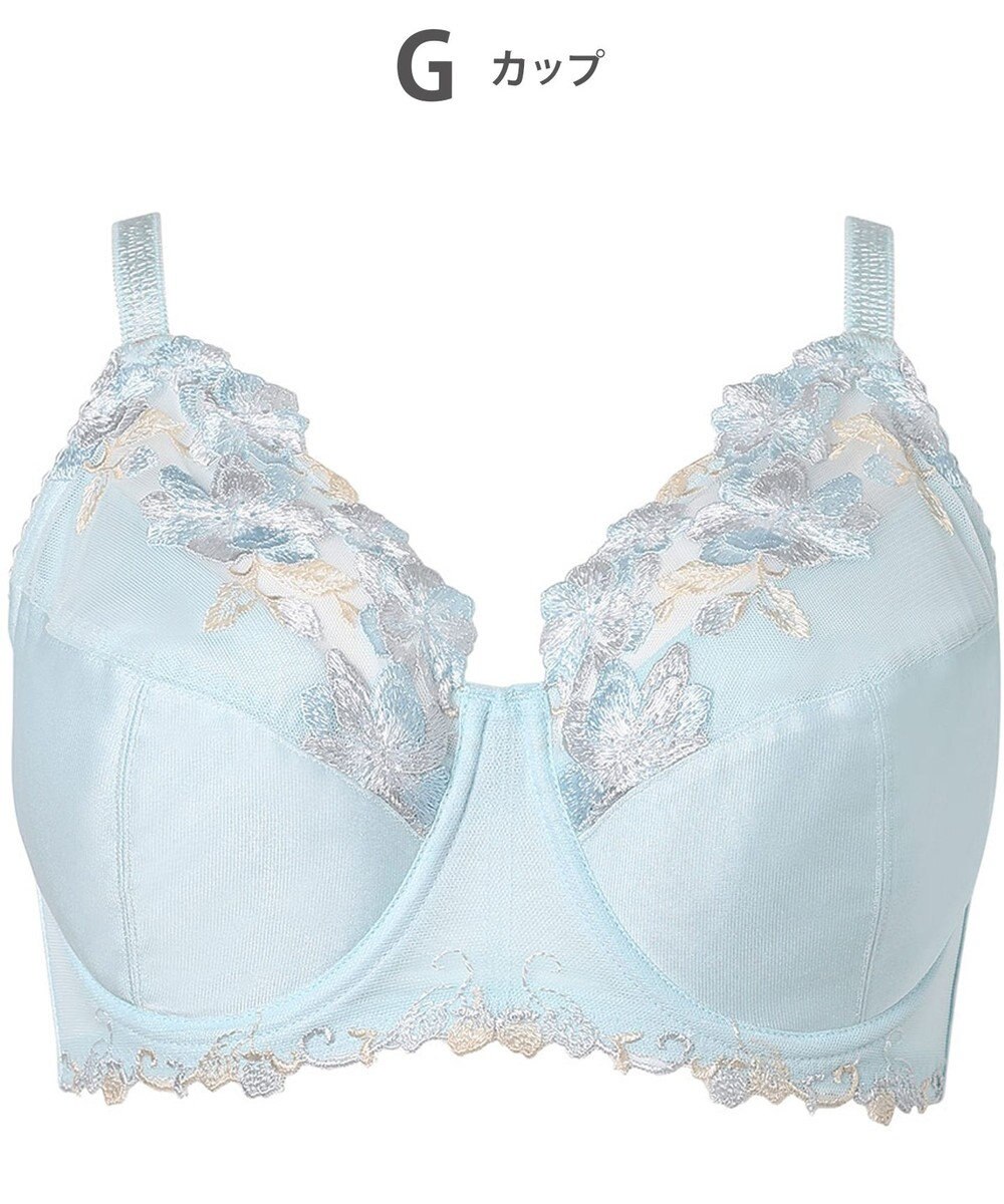 Wing ブラジャー Wing Lesiage 安定感のあるつけごこち 綿混素材(肌側) 【5010シリーズ】 フルカップブラ Hカップまで対応 大きいサイズ PB5010 ウイング／ワコール 