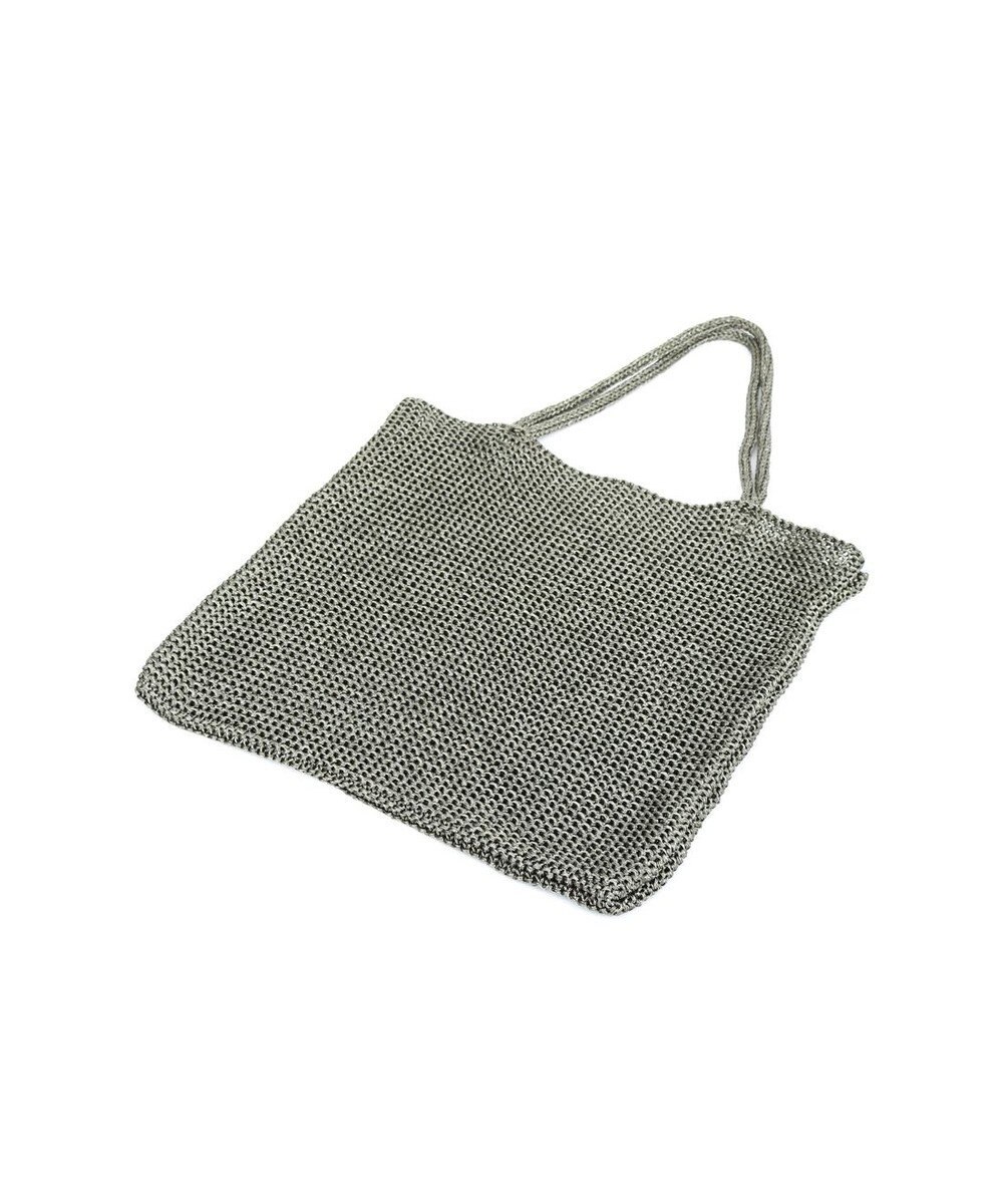 UNBILLION カシュカシュ cachecache / ラメ糸編みトートバッグ 