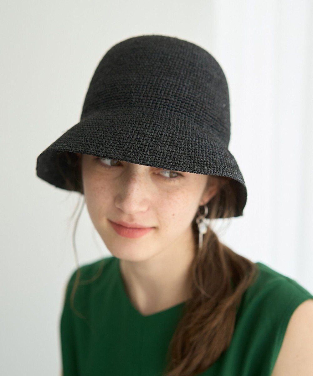 YECCA VECCA 【CONTROL FREAK】ラフィアバケットハット 