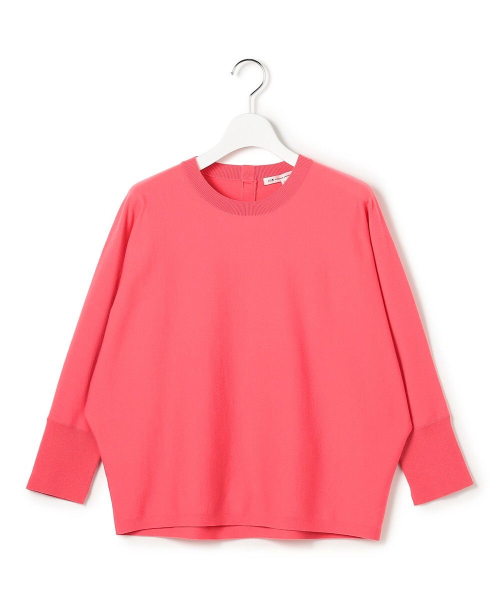 23区 L 【先行予約】ネオコンフォートストレッチ ドルマン ニット 