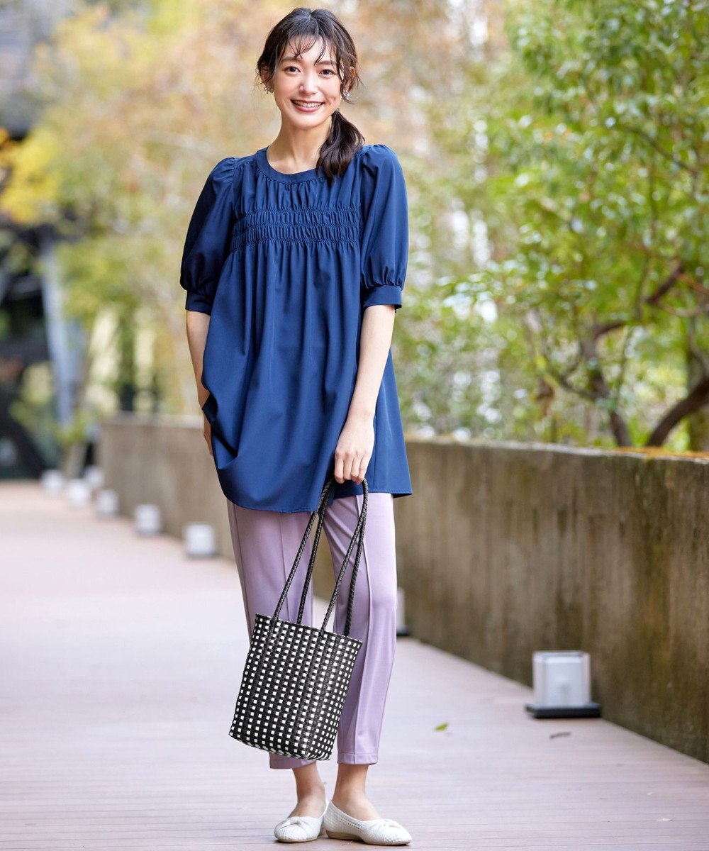 Tiaclasse メルカドウーヴンバッグ 