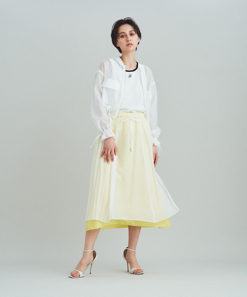 GRACE CONTINENTAL バックコンシャスブルゾン 