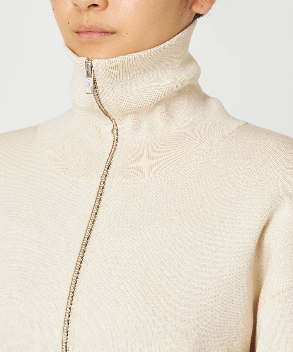 NAVE 【ReNAVE・洗える】スムースニット トラックジャケット 