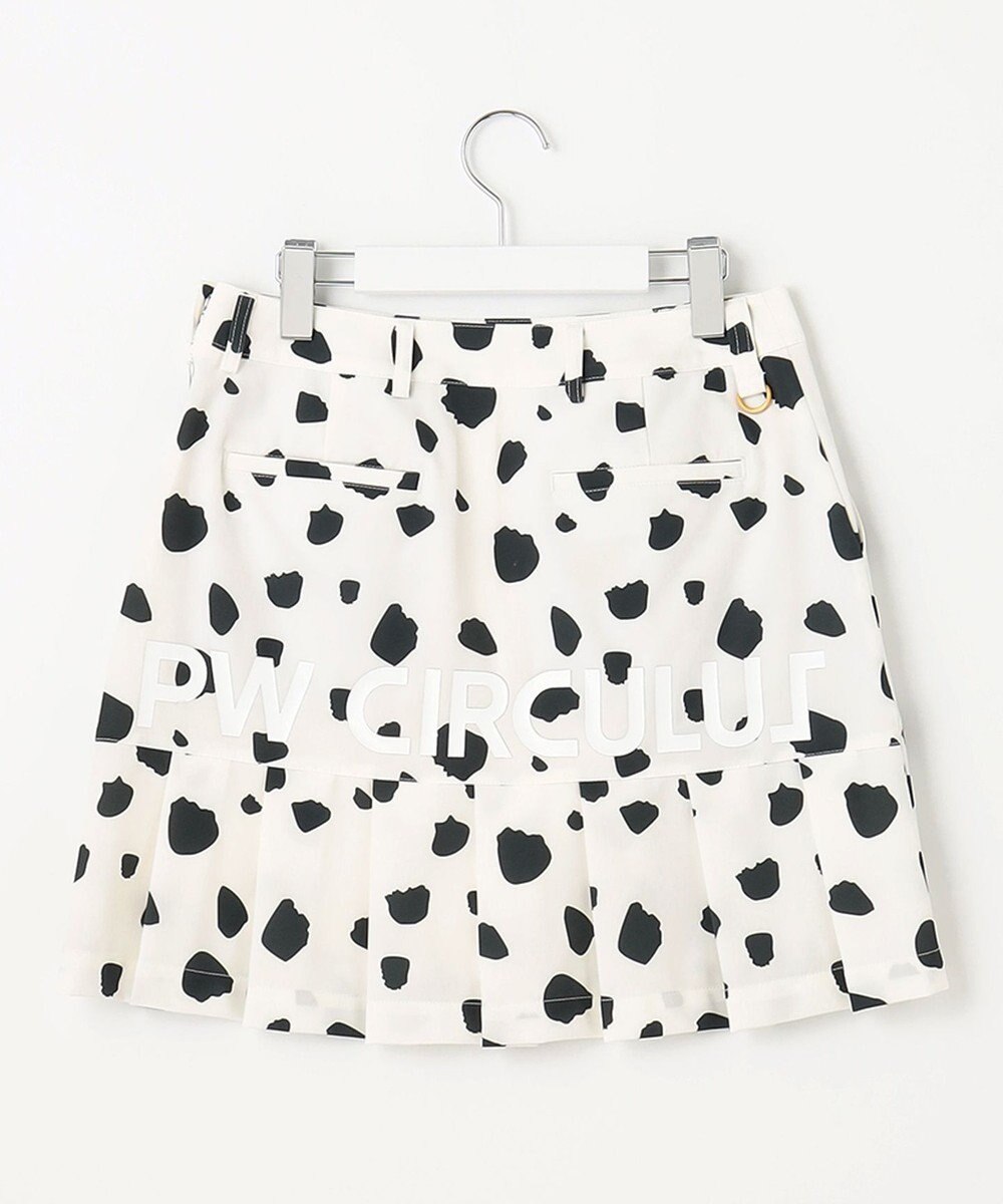 PW CIRCULUS 【WOMEN】【ストレッチ/撥水】インナー付き バックプリーツ スカート 