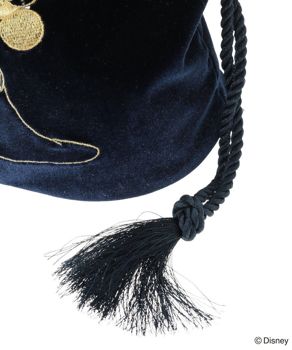 Green Parks ＦＡＮＴＡＳＩＡ／刺繍ベロアミニバッグ 