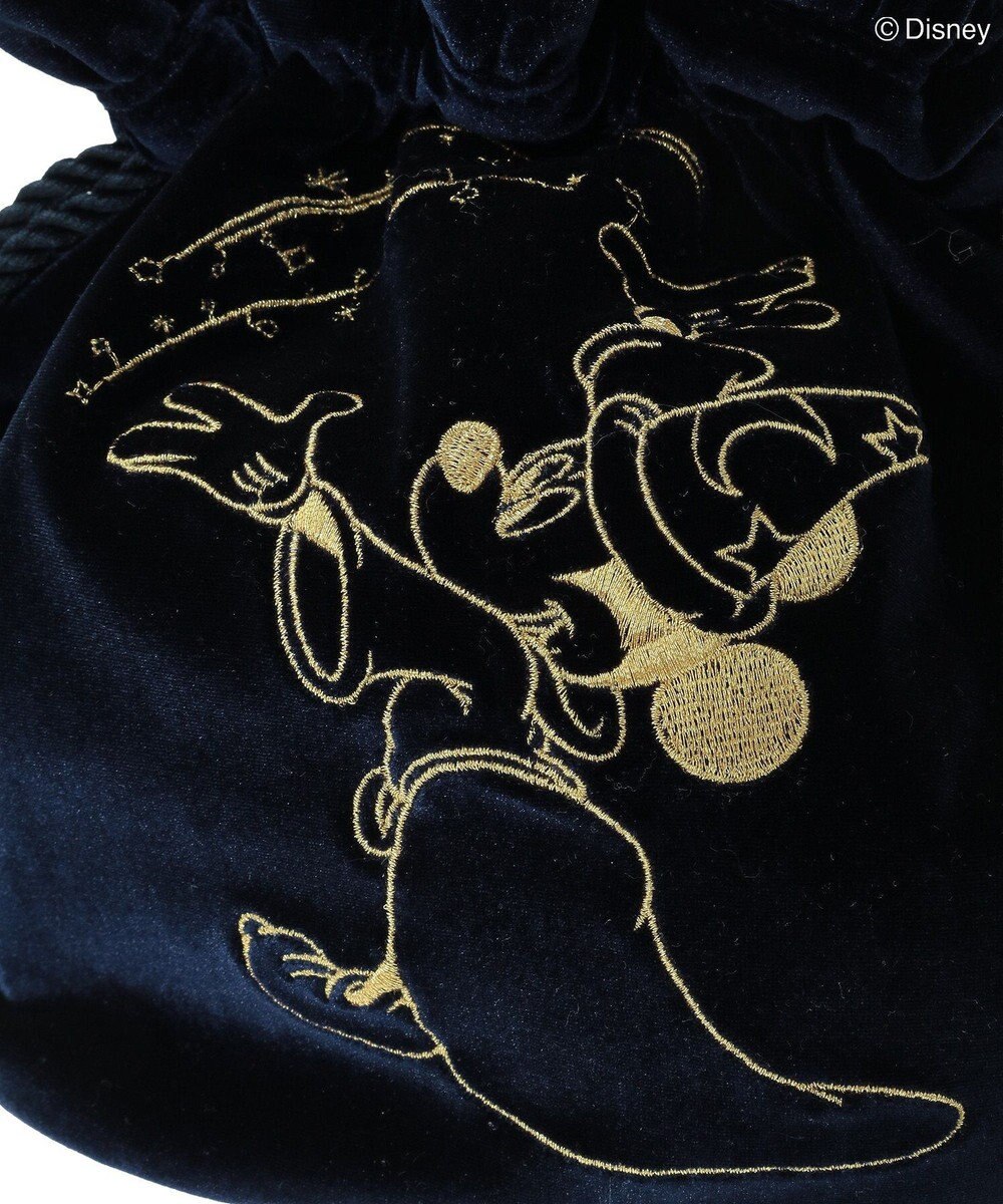 Green Parks ＦＡＮＴＡＳＩＡ／刺繍ベロアミニバッグ 