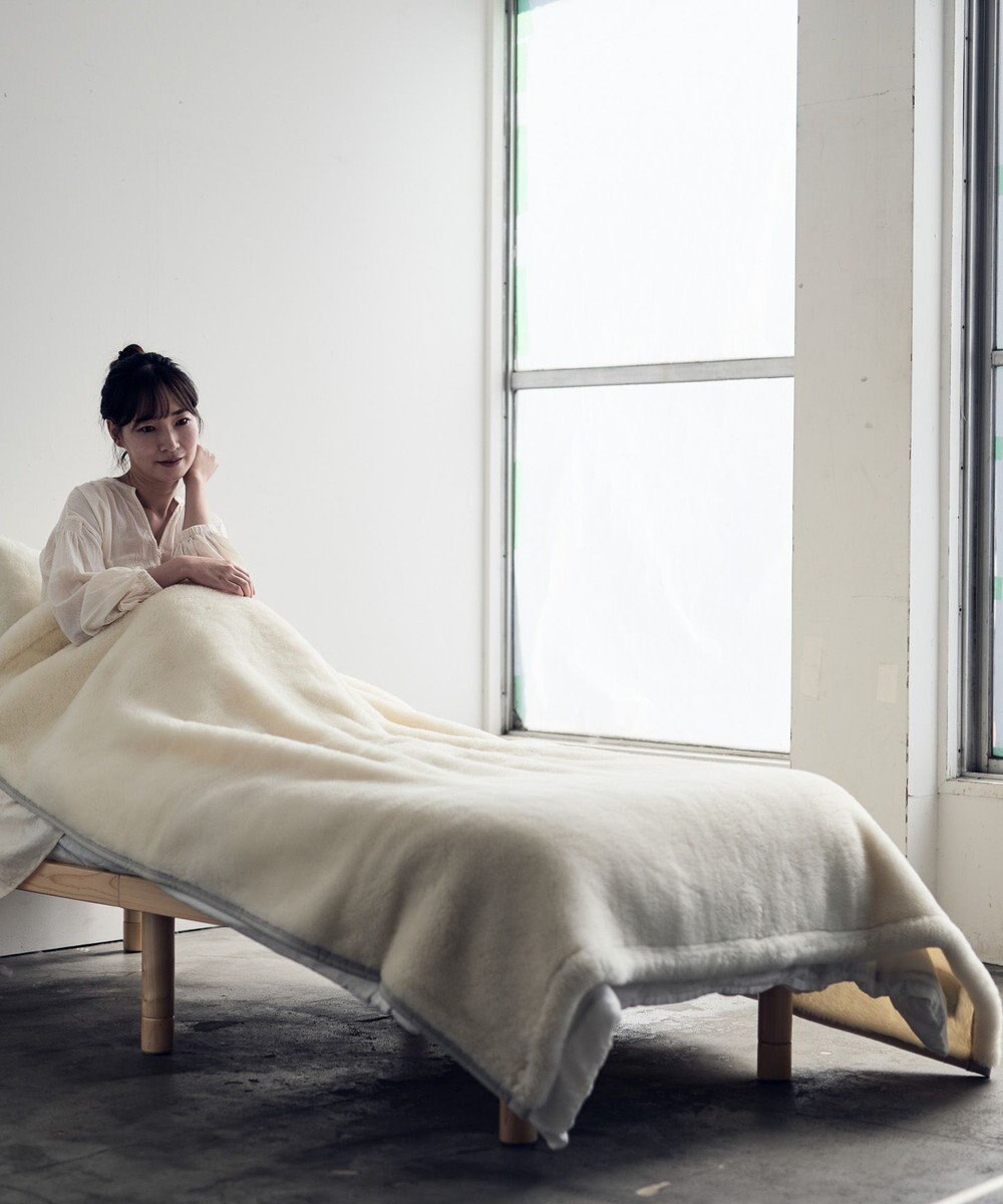 LOOM&SPOOL SRN2メリノウール毛布シングル 