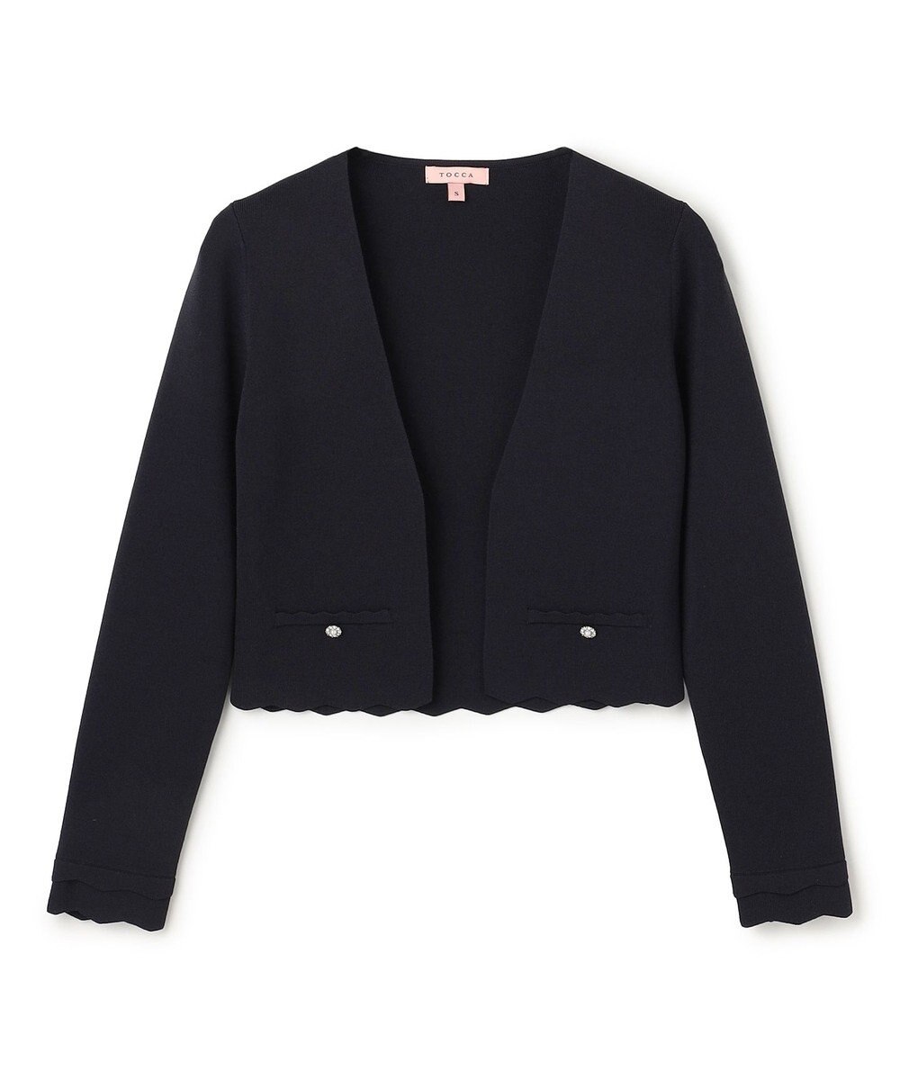 TOCCA SCALLOPED JEWEL ボレロ 
