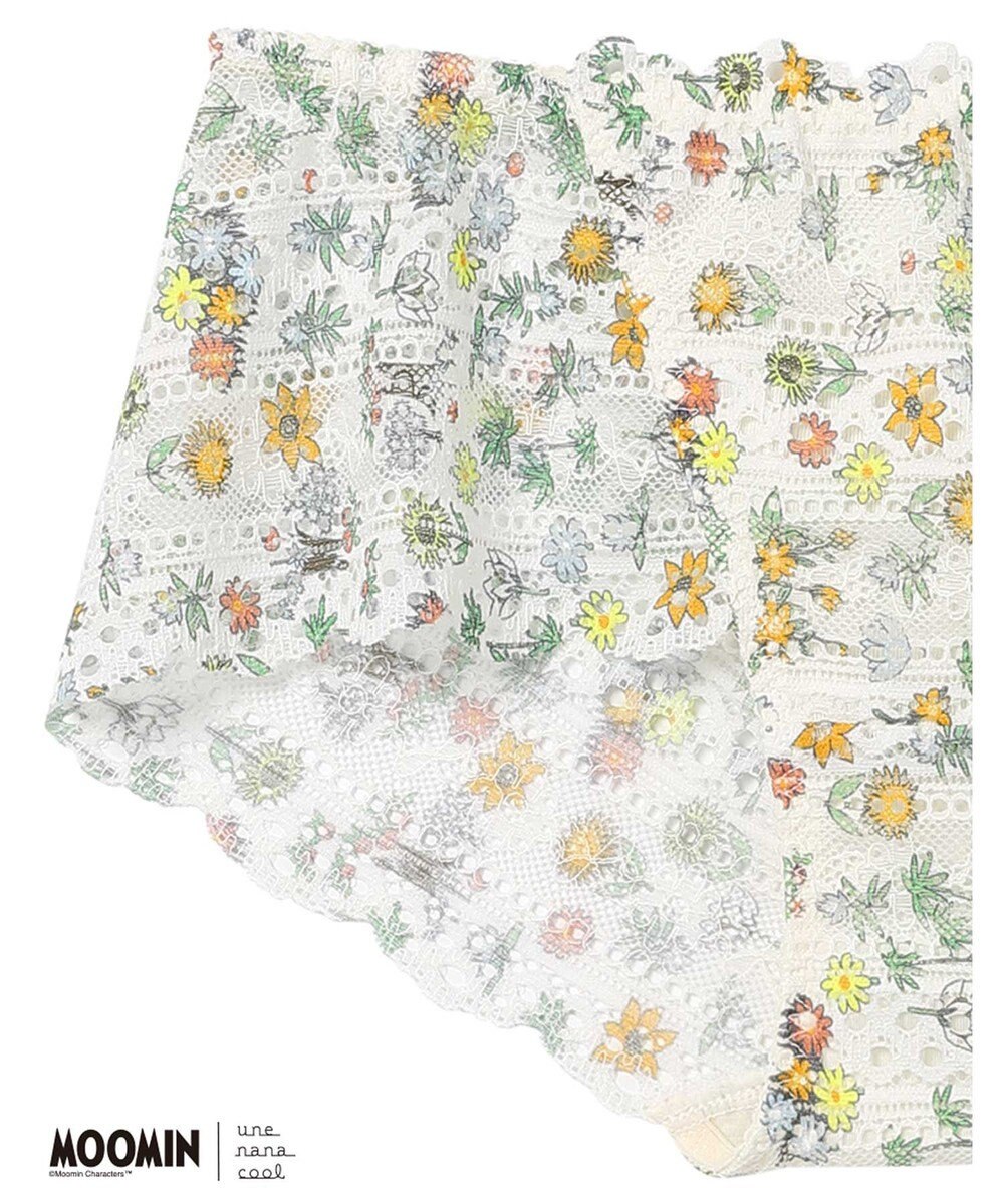 une nana cool 【MOOMIN× une nana cool 】 364 レース　総レースショーツ 