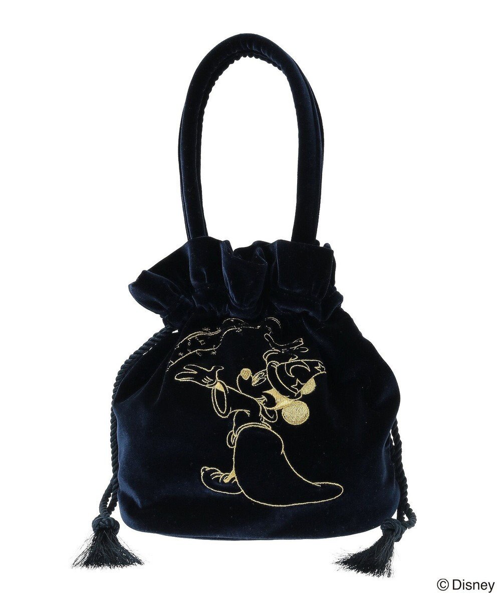 Green Parks ＦＡＮＴＡＳＩＡ／刺繍ベロアミニバッグ 