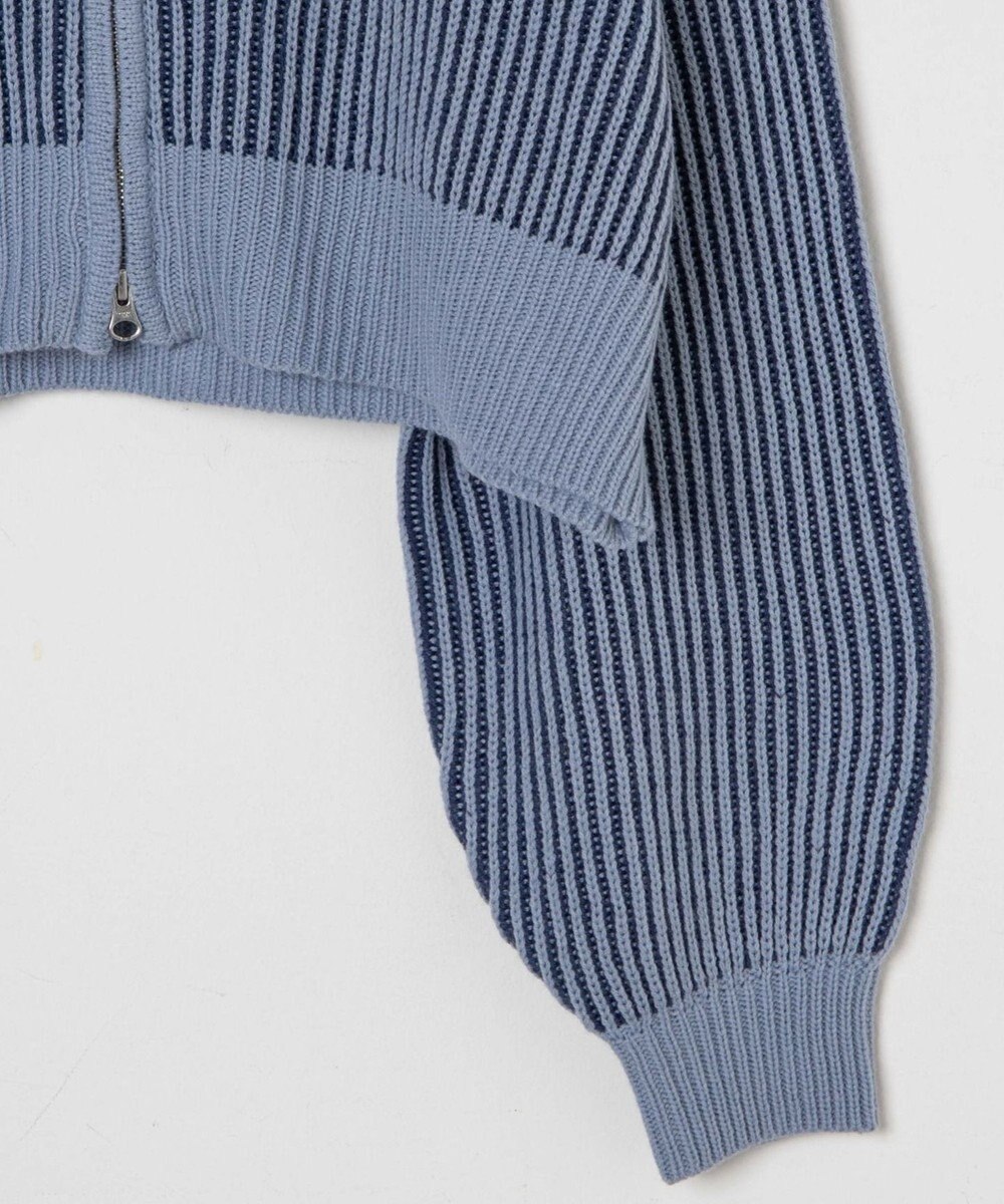 WEGO ダブルジップショートカーデ 