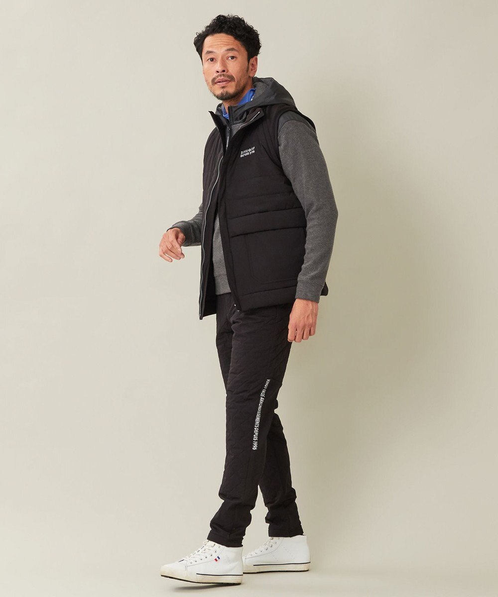 23区GOLF 冬の最強防寒アイテム【MEN】キルティングパンツ 