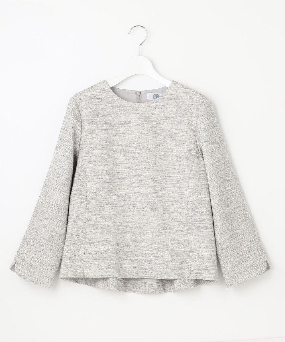 J.PRESS LADIES ライトツイードストレッチ ブラウス 