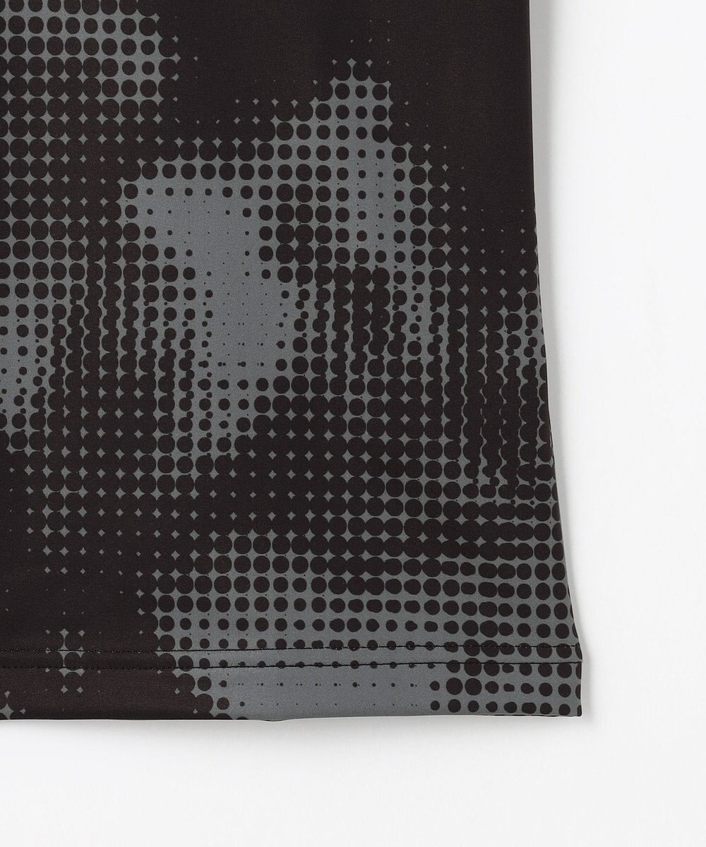 PW CIRCULUS 【裏起毛であたたか】【WOMEN】Dot camouflage ロングスリーブモックネックT  ゴルフウェア レディース 