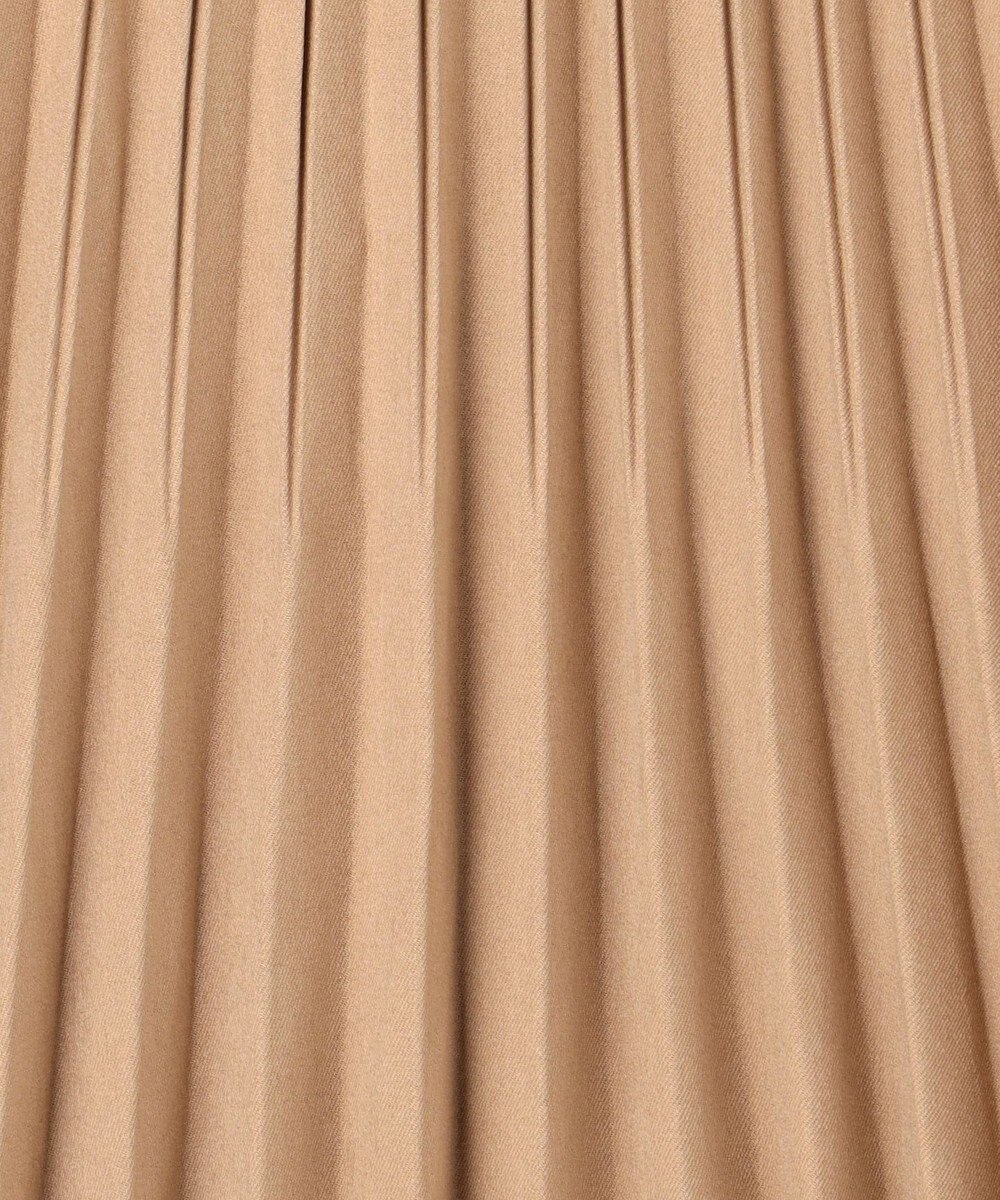 ANY 【新色追加/ウエストゴム】ウーリッシュプリーツスカート 