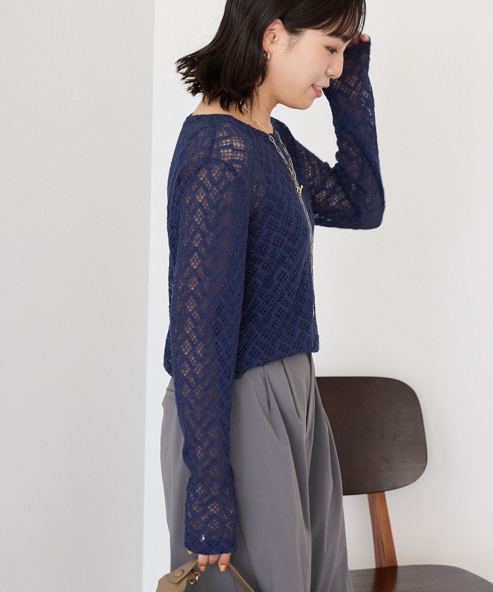 AMERICAN HOLIC レース長袖プルオーバー 