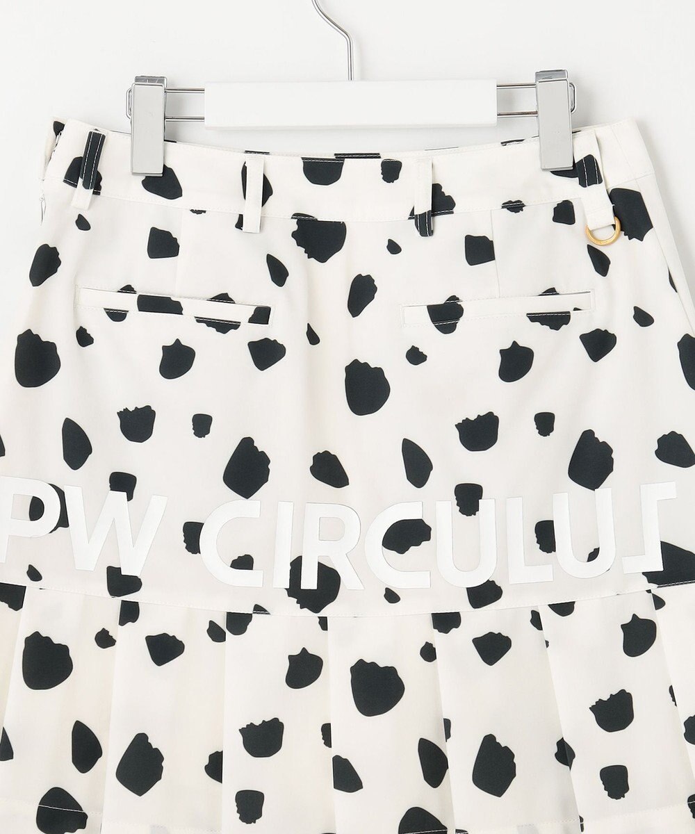 PW CIRCULUS 【WOMEN】【ストレッチ/撥水】インナー付き バックプリーツ スカート 