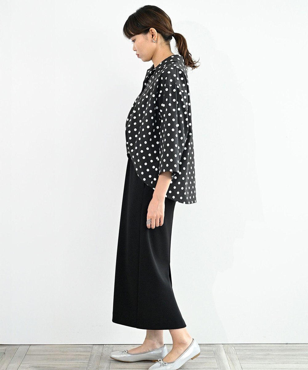 FORFORMO 【洗える/UVカット】Layered Shirt One-piece レイヤードシャツワンピース 