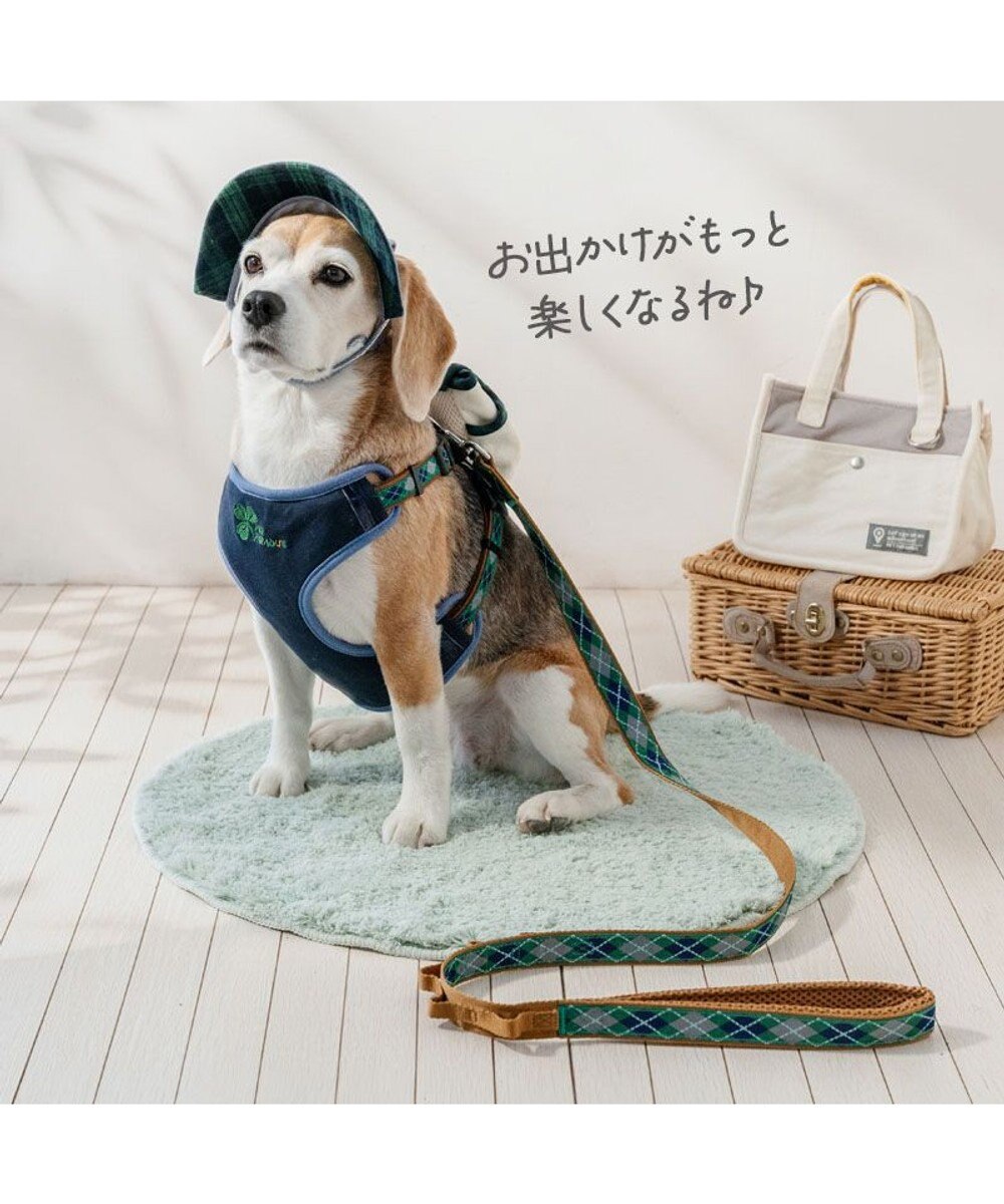 PET PARADISE ペットパラダイス リュックハーネス 《アーガイル柄》 ＳＭ 