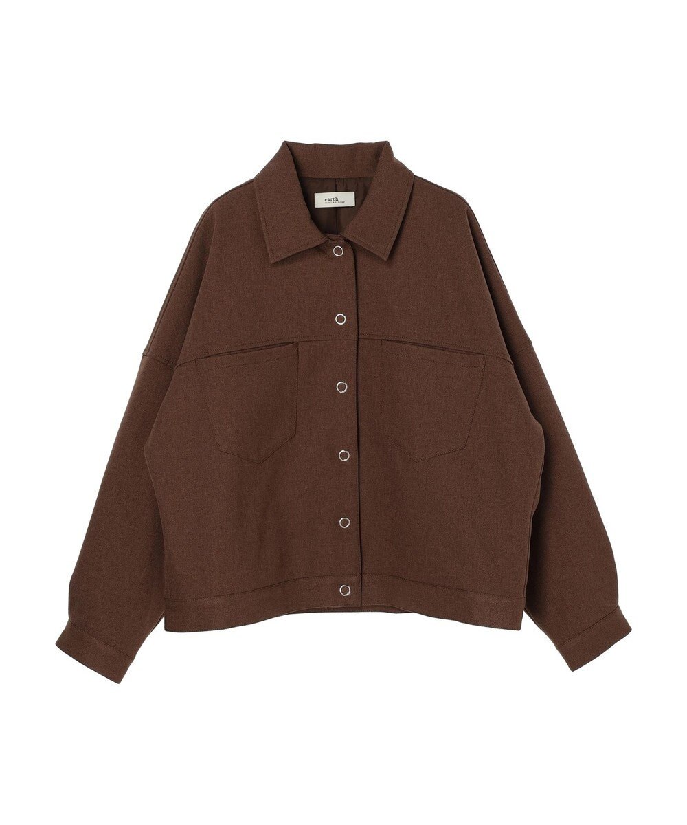 earth music&ecology ショート丈カバーオール 