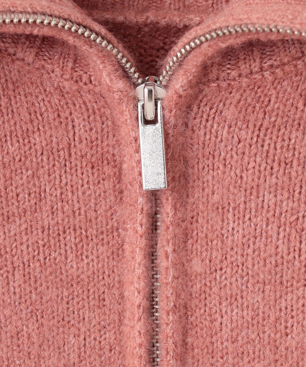 Feroux ハーフジップニット プルオーバー 