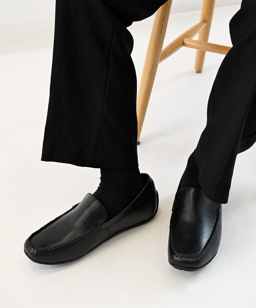 Pointer 本革ドライビングシューズ メンズ 