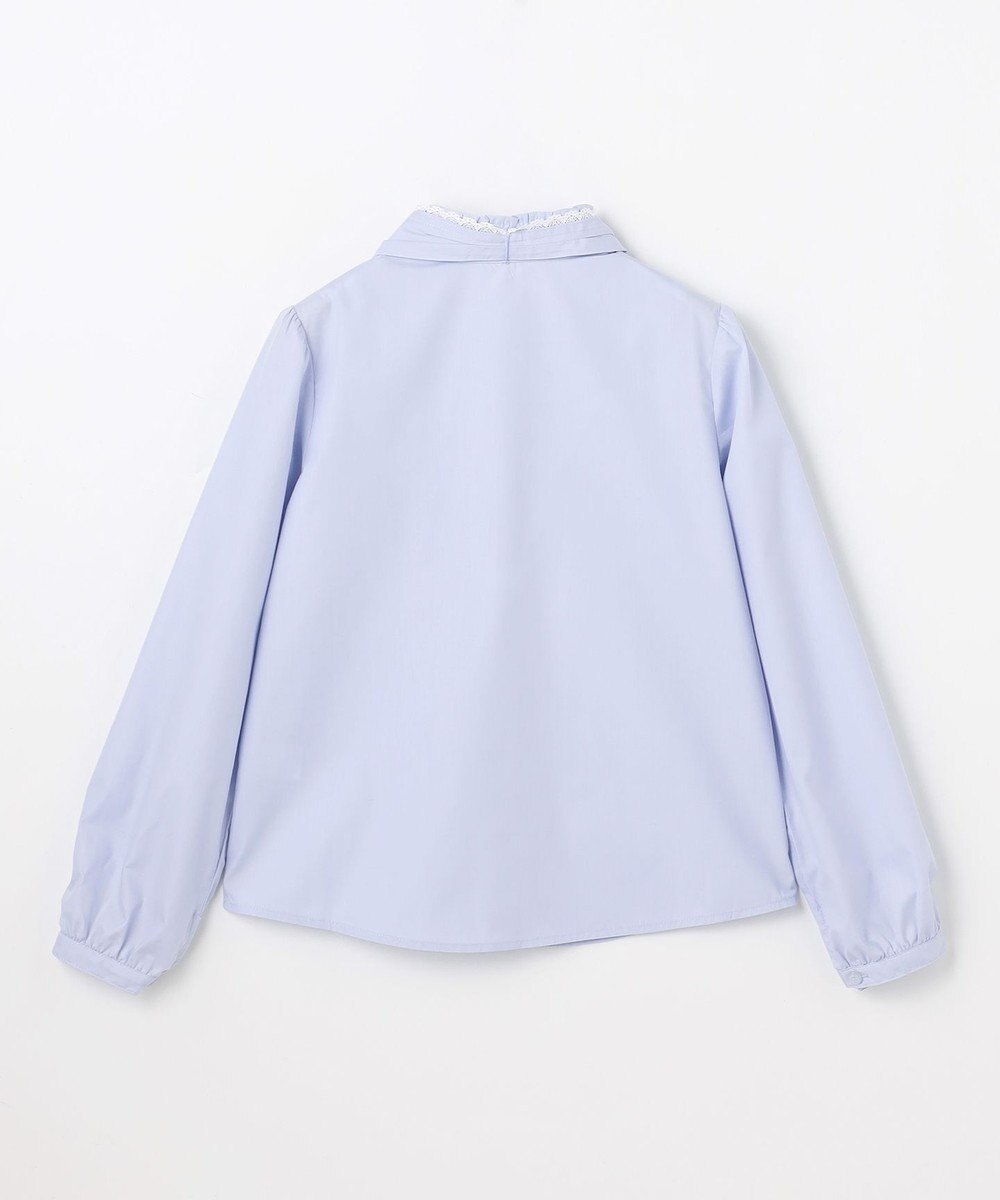 組曲 KIDS 【150-170㎝】 レースリボンタイブラウス 