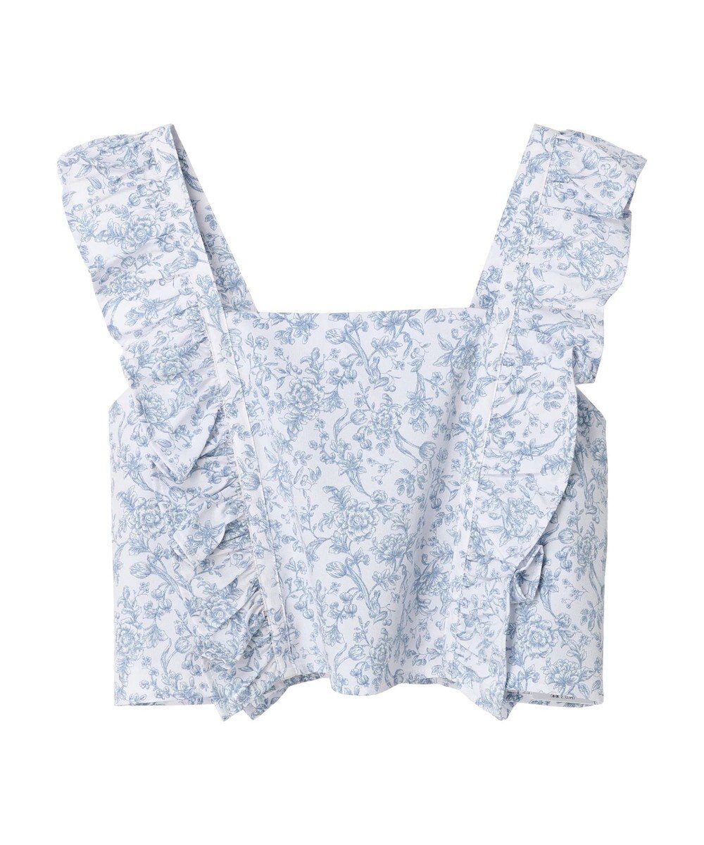 earth music&ecology 隠れウサギ柄ビスチェ 