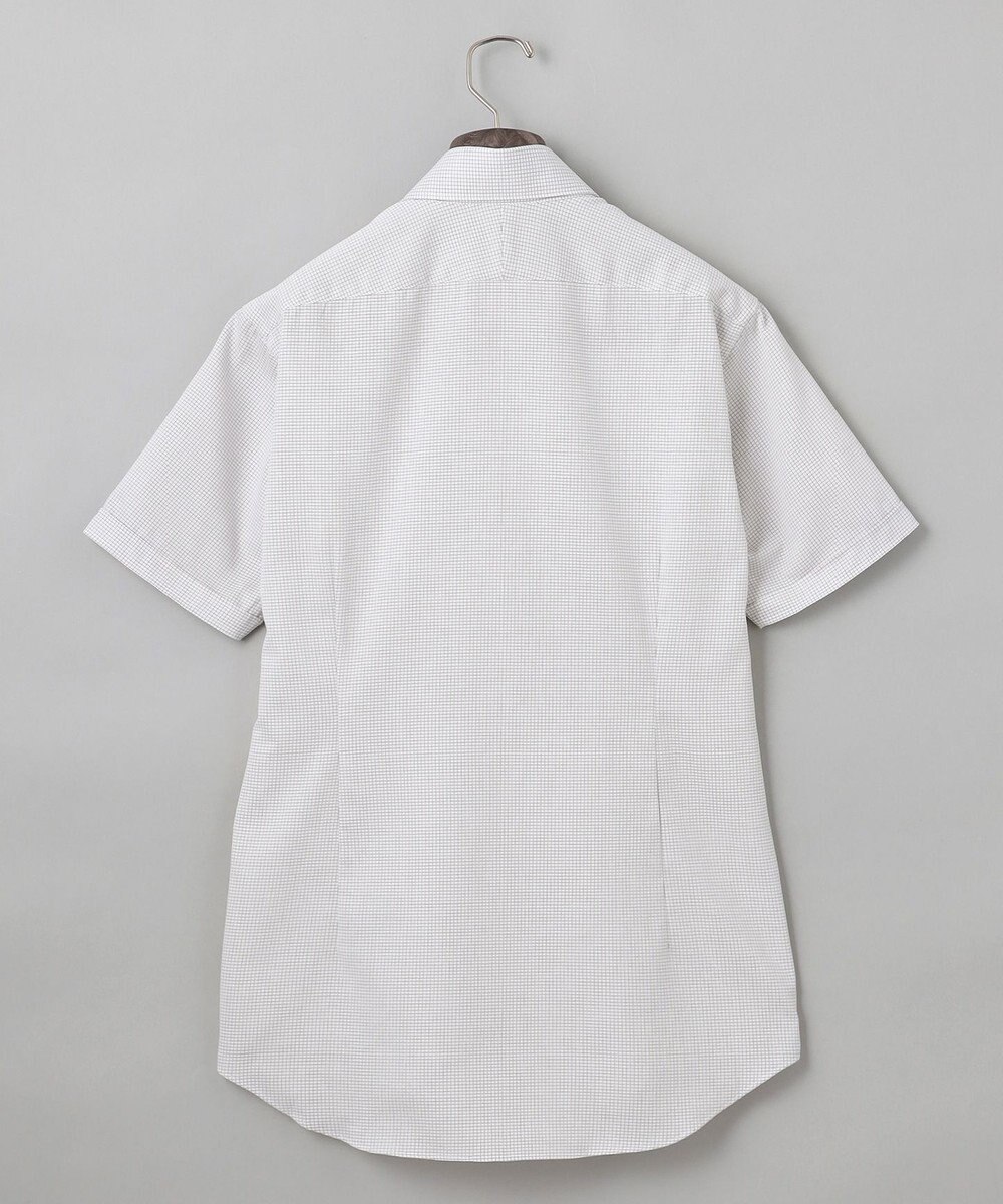 GOTAIRIKU 春夏向け【形態安定】SUMMERPREMIUMPLEATS_スナップダウンカラー 半袖ドレスシャツ_ブラウン(25年限定色) 