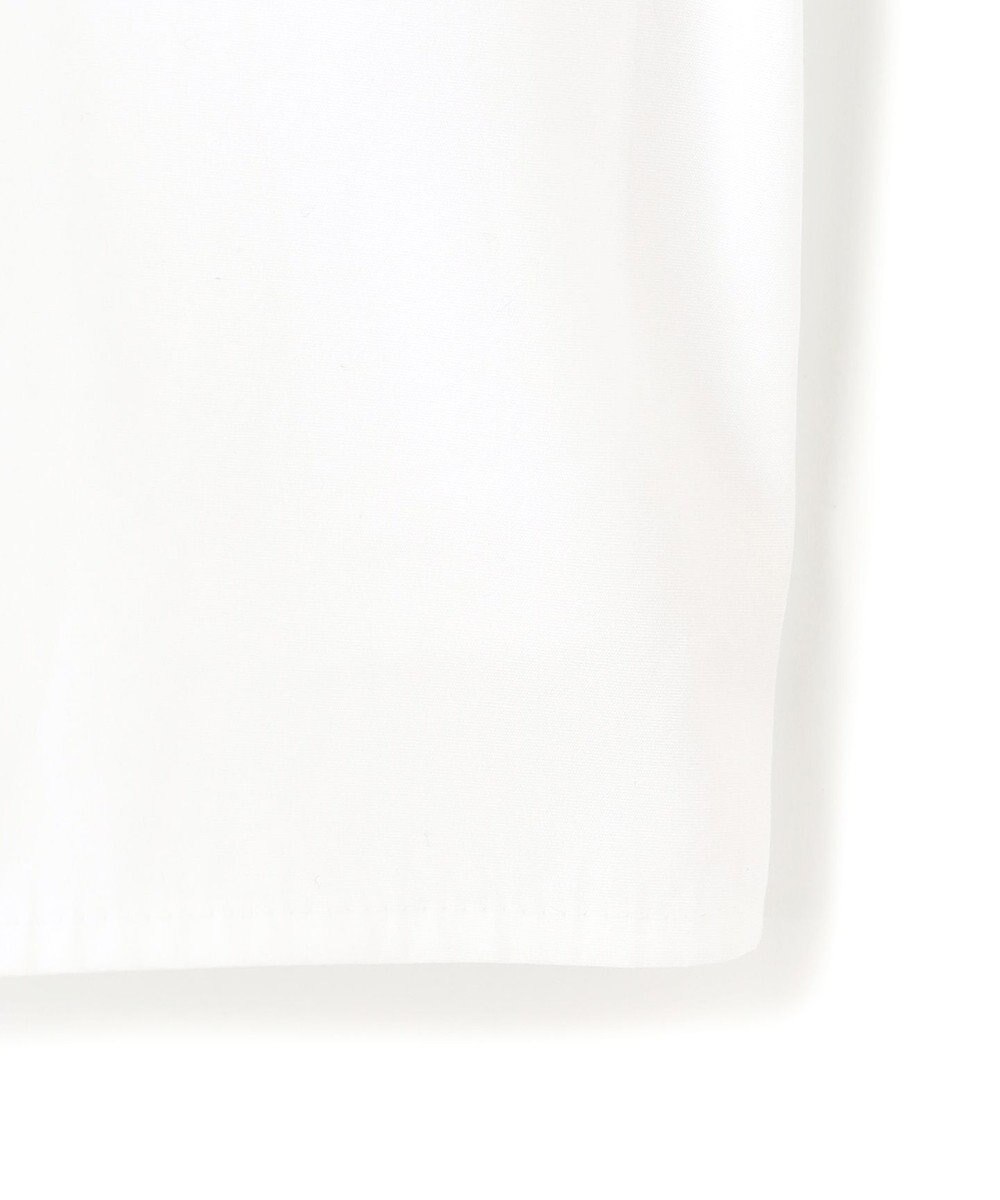 BEIGE， 【洗える】MAGNOLIA / ゴールド釦コットンショート丈ブラウス 