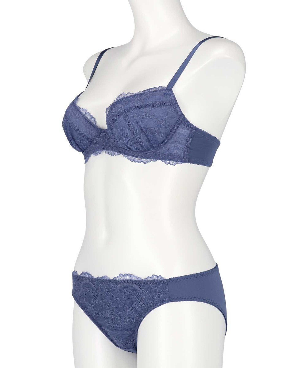 AMPHI ブラジャー ショーツセット まる胸メイク 推し活・推し事応援 Aカップあり 【ブラショーツセット】 上下セット ブラ BBJ201 アンフィ／ワコール 