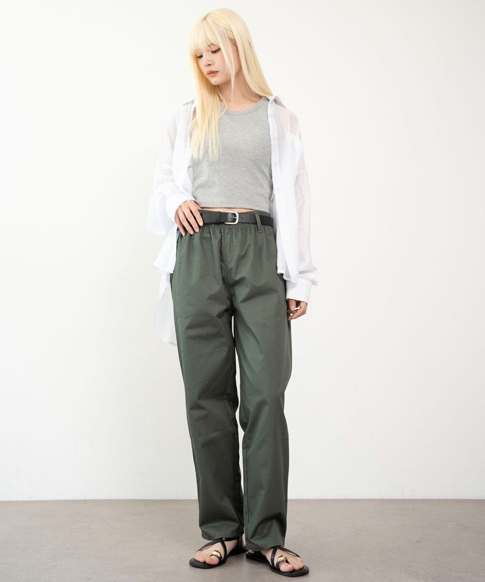 WEGO 【ウエストゴム/ユニセックス着用ITEM/MLXLサイズ展開】シェフパンツ 