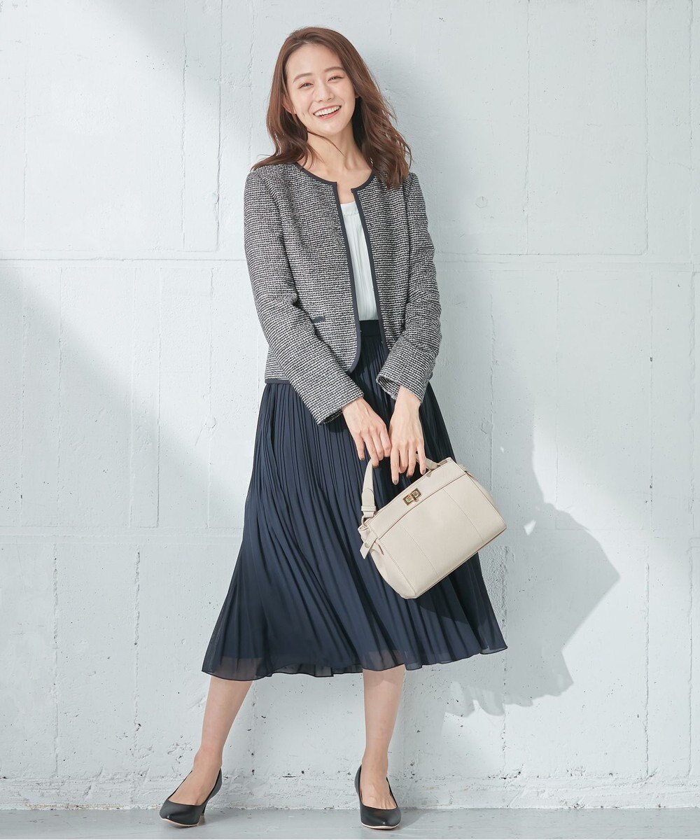 ANY SIS シャイニープリーツ スカート 