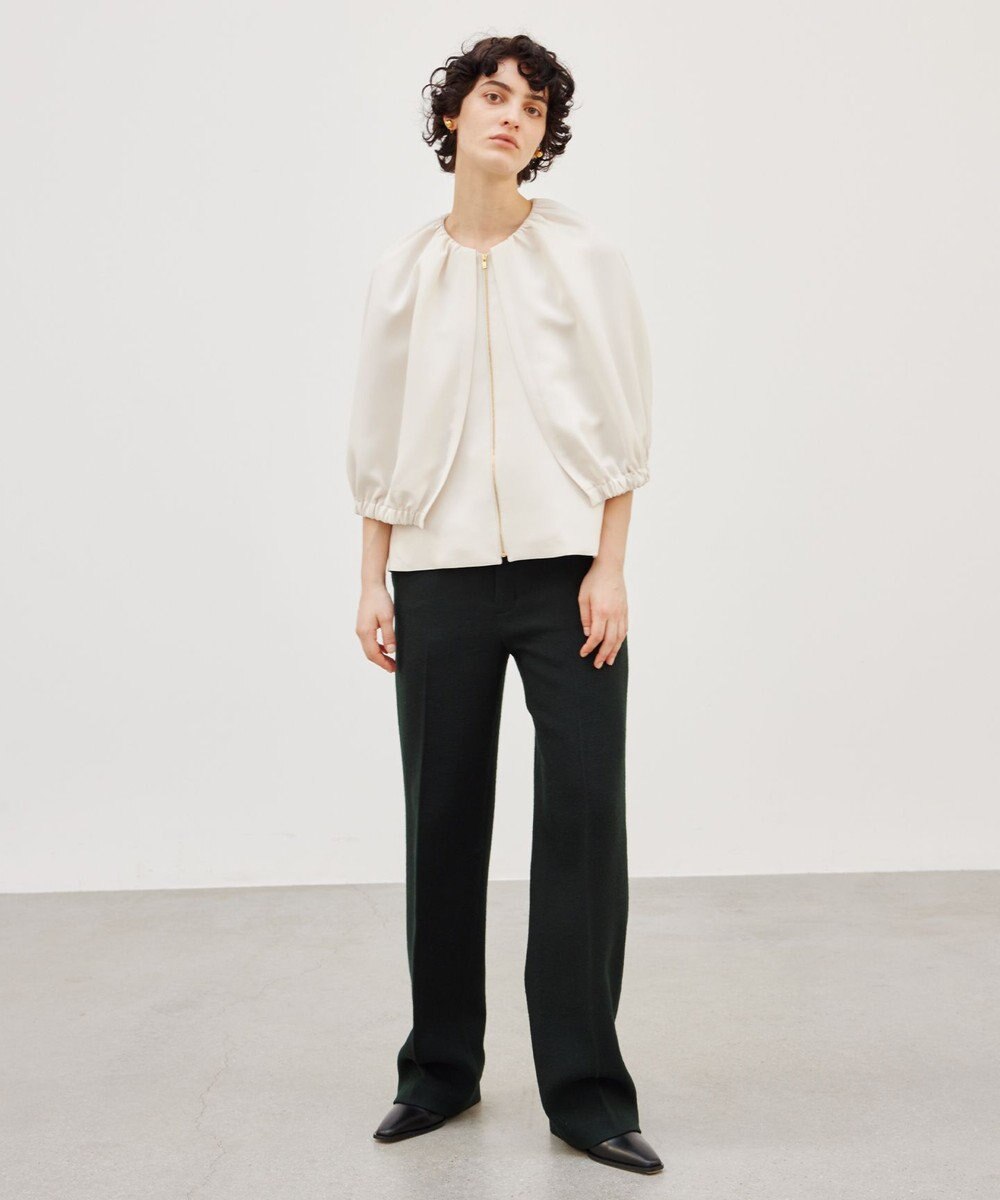 BEIGE， 【洗える】REIBAUD / ノーカラージャケット 