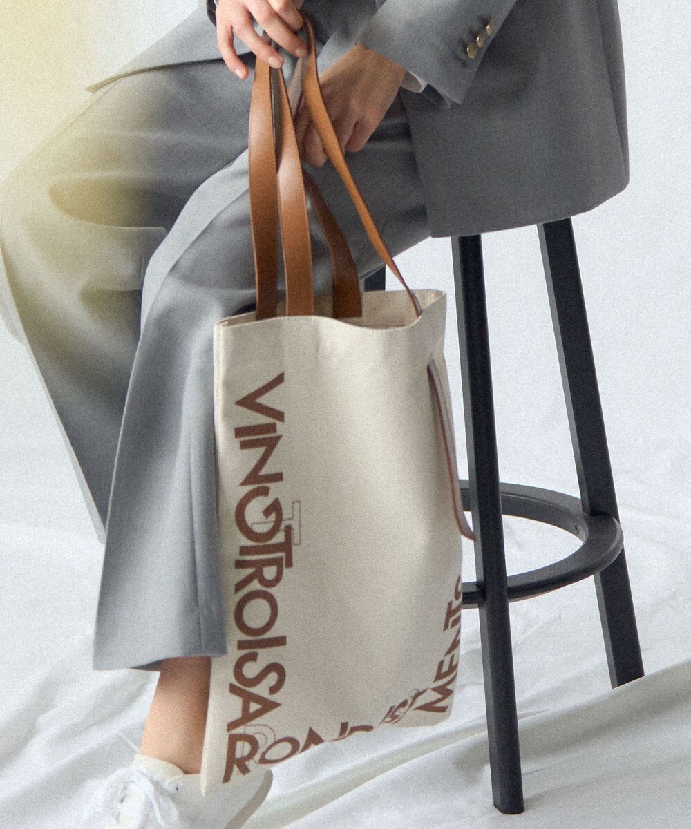 23区 【先行予約/Oggi掲載】VINGT-TROIS ロゴ トートバッグ 