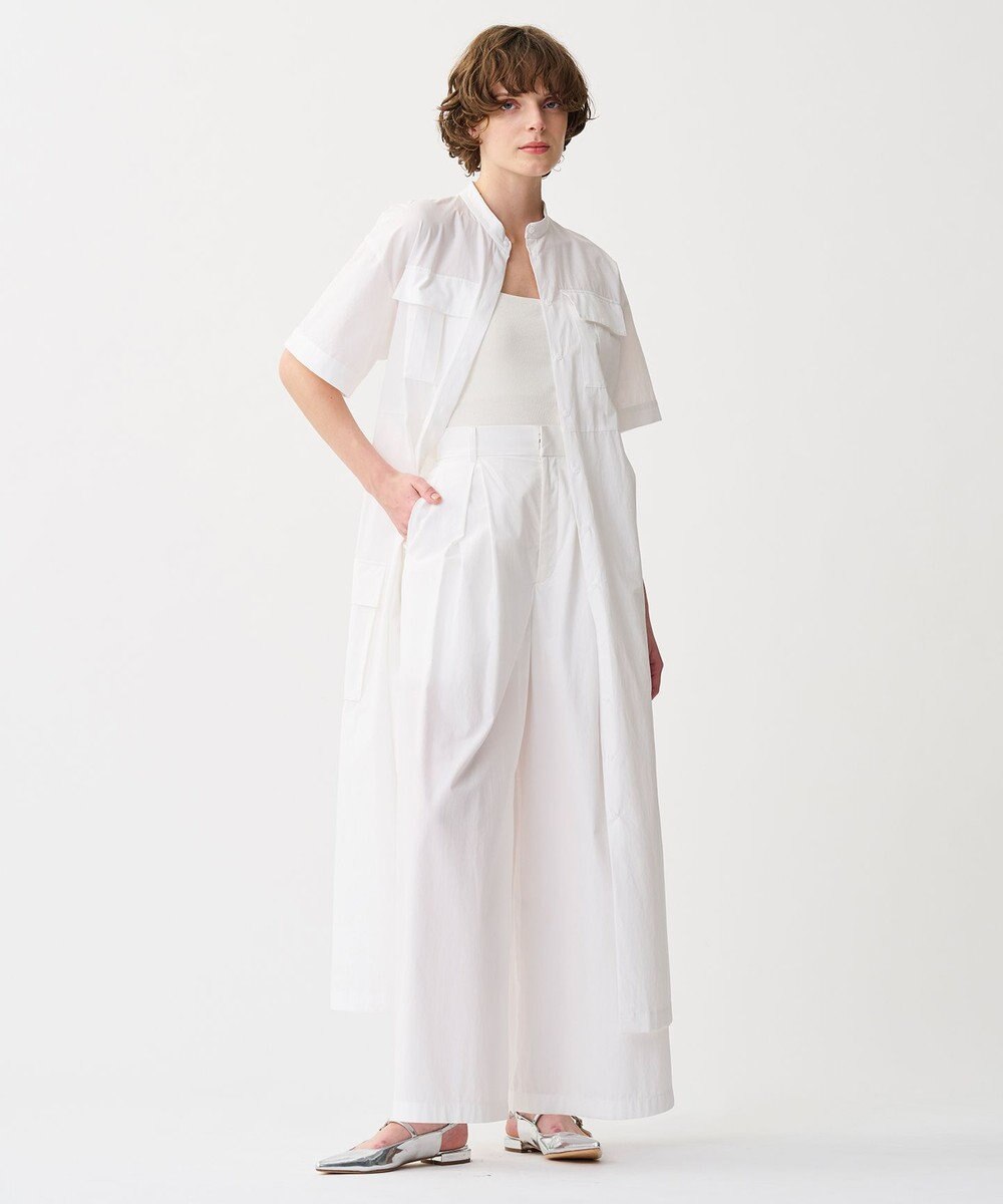 uncrave カラータイプライター ワイドパンツ 