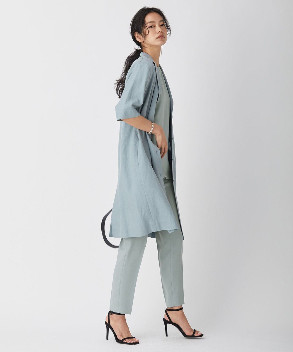 ICB 【洗える】 Unleash  半袖ロングジャケット 